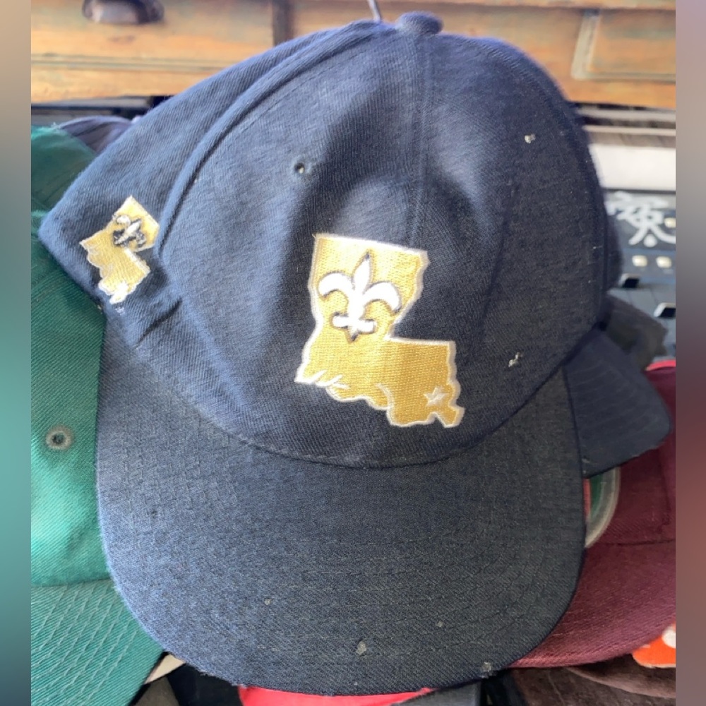 Vintage New Orleans Saints Snapback Hat american needle